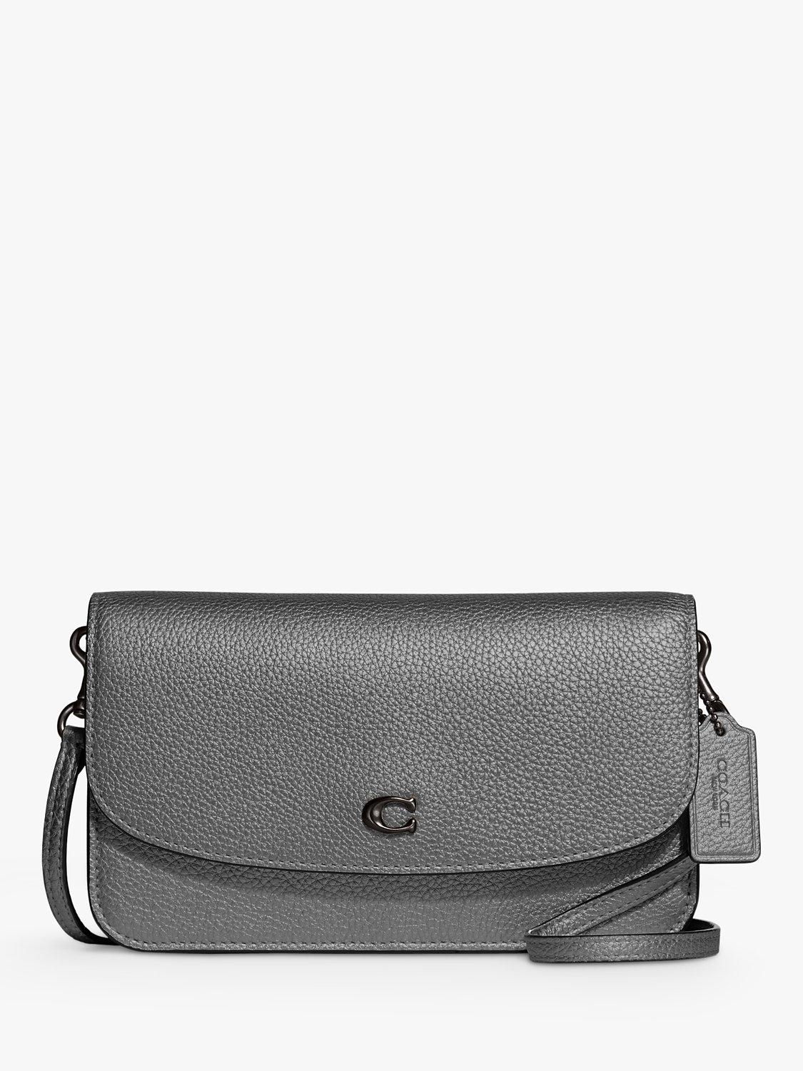 Coach Hayden Leather Cross Body Bag, Gunmetal