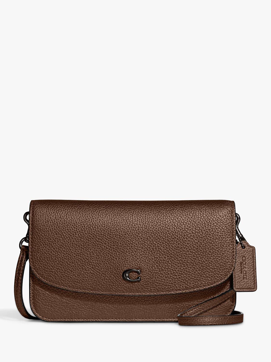Coach Hayden Leather Cross Body Bag, Metallic Bronze