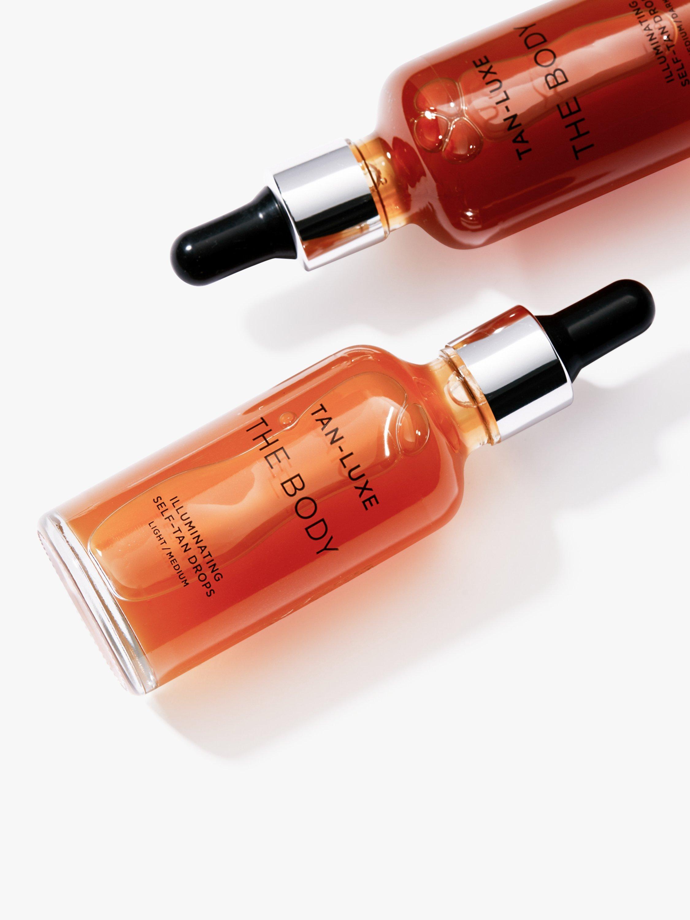 Product image 4 of 7, which shows Tan-Luxe The Body Illuminating Self-Tan Drops, Light/Medium