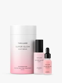 Tan-Luxe Super Glow Night Repair Regenerating Custom Self-Tan Treatment, Gradual, 45ml, 