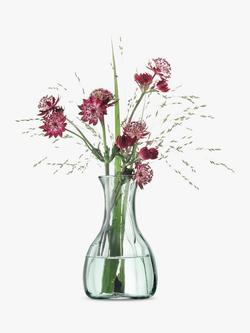 LSA International Mia Trio of Mini Vases, H11cm, Clear - view 2, Clear