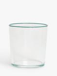 John Lewis Rim Glass Tumbler, 380ml