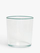 John Lewis ANYDAY Rim Glass Tumbler, 380ml