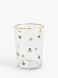 John Lewis Bee Glass Tumbler, 510ml, Clear/Multi