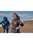 Red Kids' Luxury Towelling Robe, Small