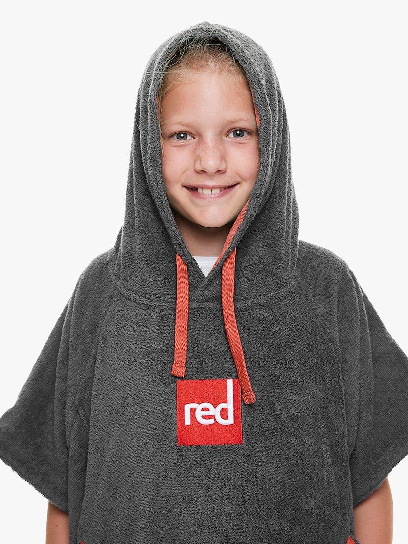 Product image 3 of 4, which shows Red Kids' Luxury Towelling Robe, Small, Grey