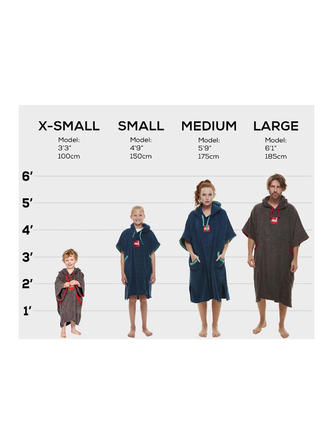 Product image 4 of 4, which shows Red Kids' Luxury Towelling Robe, Small, Grey