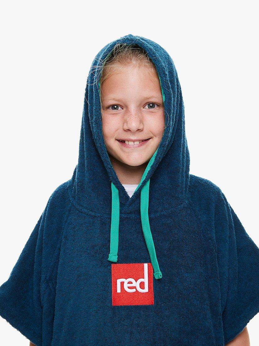 Product image 3 of 4, which shows Red Kids' Luxury Towelling Robe, Small, Navy