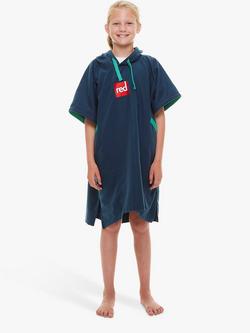 Red Kids' Quick Dry Changing Robe, Small, Blue