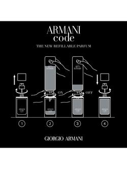 Giorgio Armani Code Le Parfum Eau de Parfum Refill, 150ml - view 2, 