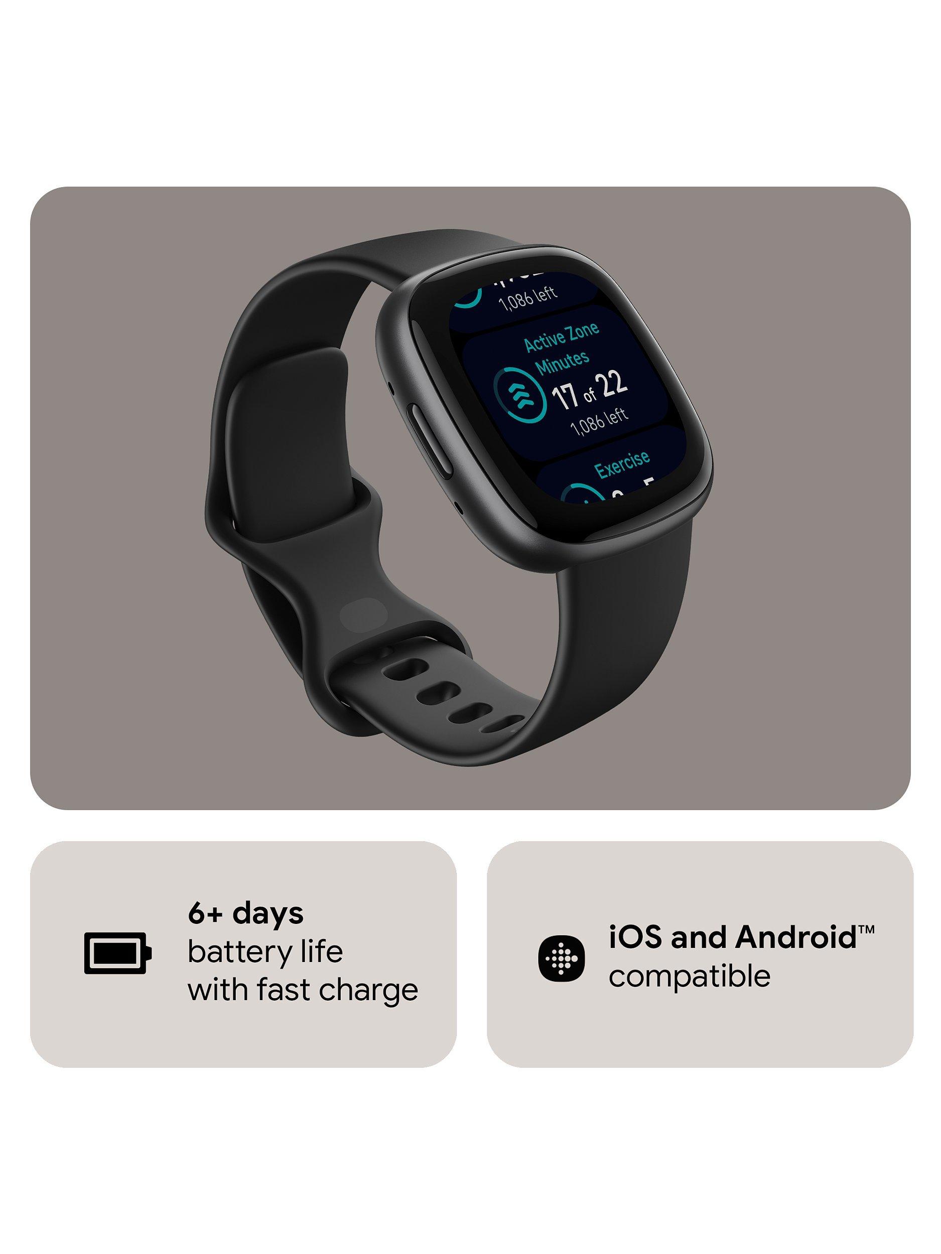 Fitbit Versa 3 Smartwatch buy Black