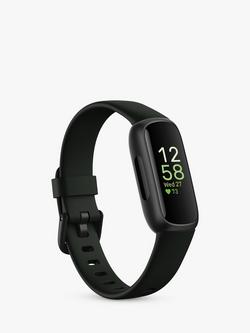 Fitbit Inspire 3 Health and Fitness Tracker with Heart Rate Monitor, Black/Midnight Zen