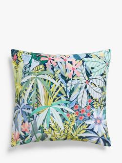 John Lewis Exotic Garden Cushion, Multi, Multi