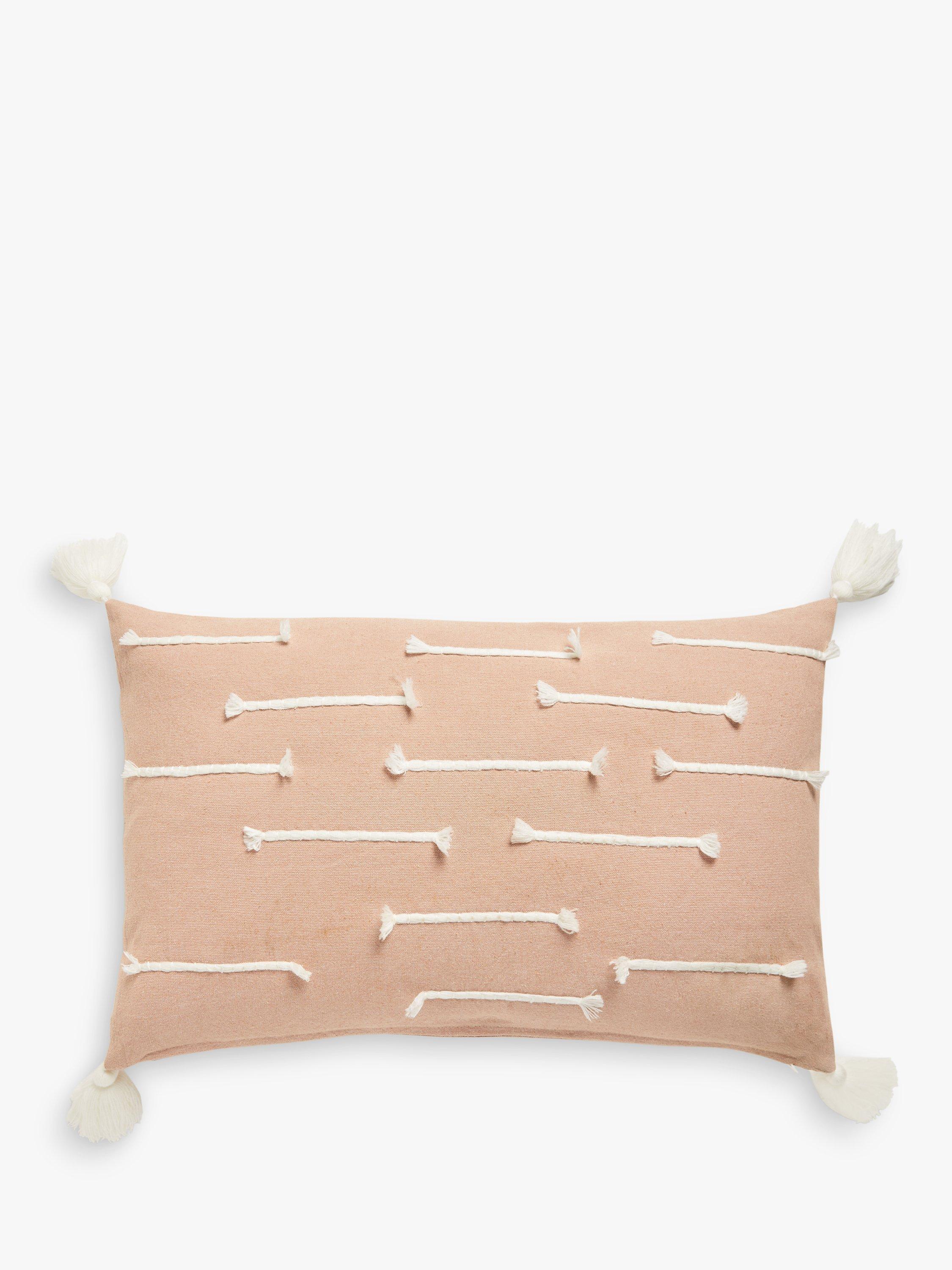 John Lewis ANYDAY Float Weave Cushion, Clay