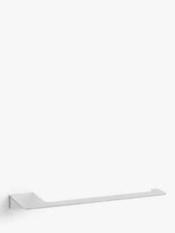 John Lewis Modernist Metal Towel Rail, Silver, Silver