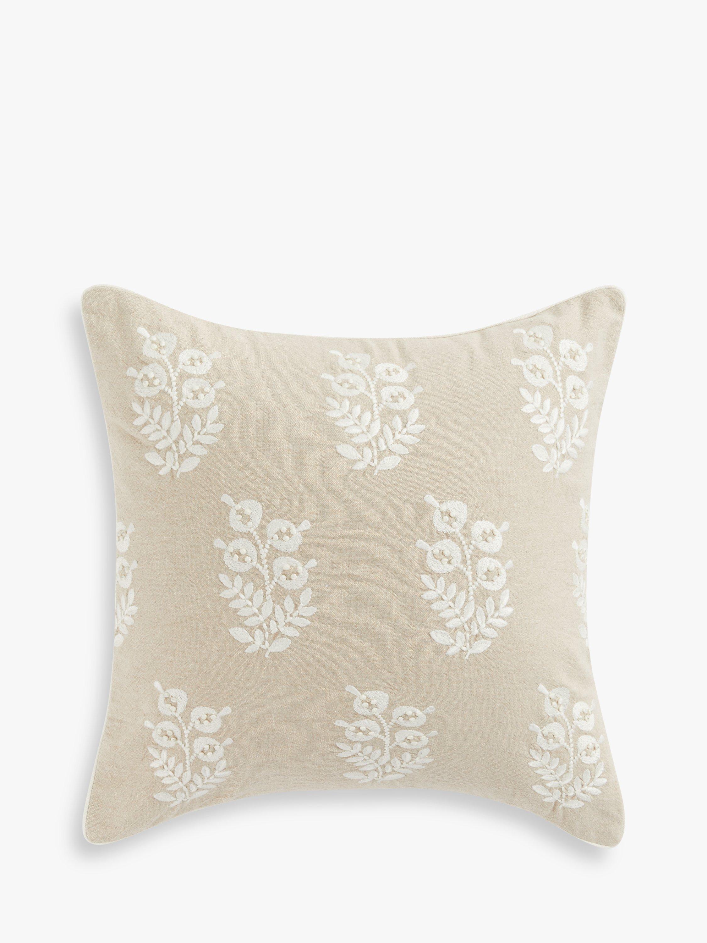 John Lewis Ariana Cushion, Marshmallow