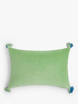 John Lewis Kuva Cushion - view 2, Green