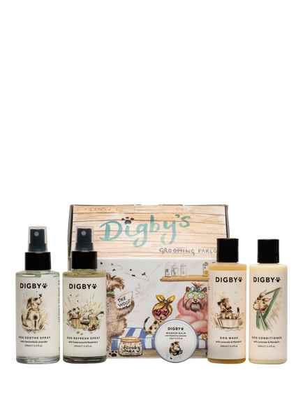 Bramley Digby Dog Grooming Parlour Gift Set, White