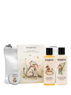 Bramley Digby Dog Grooming Pooch Pouch Starter Kit, White