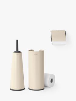 Brabantia ReNew Toilet Accessory Set, Soft Beige - view 2, Soft Beige