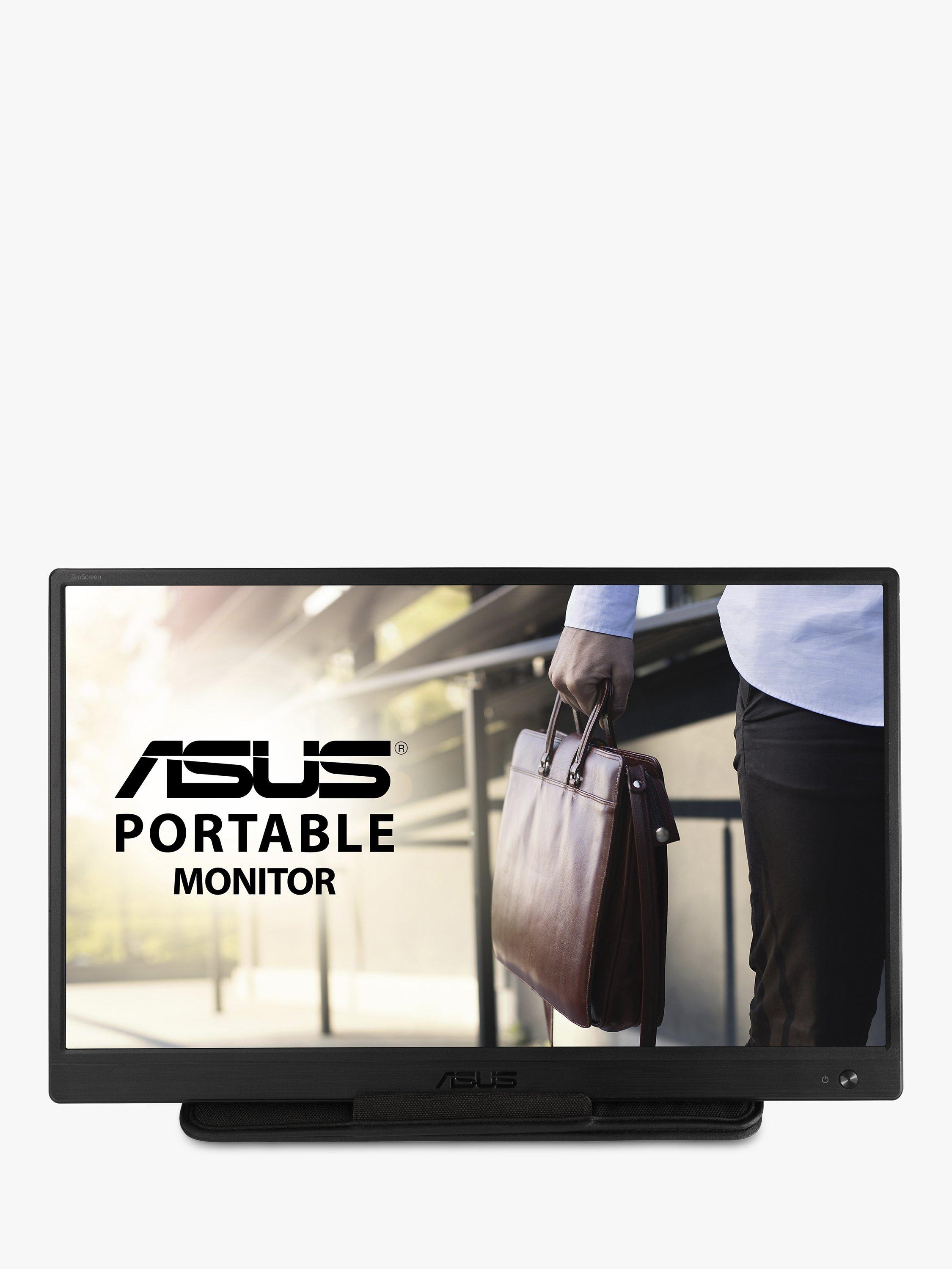 Asus ZenScreen MB165B HD Portable Monitor, 15.6”, Black