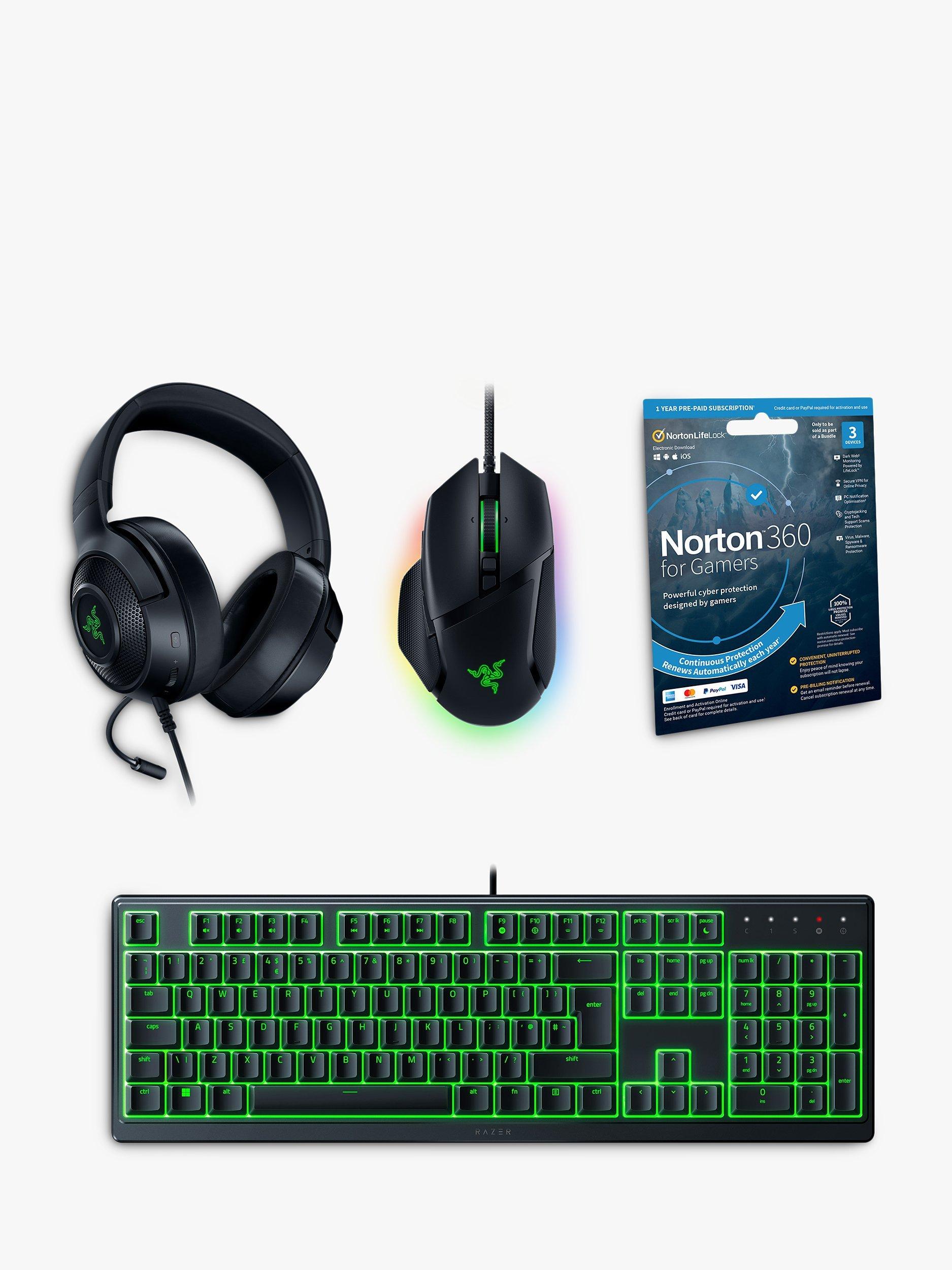 Razer Silver PC Accessories Bundle