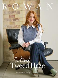 Rowan Textured Tweed Haze Knitting Patterns Booklet, Multi