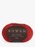 Rowan Alpaca Soft DK Yarn, 50g, Vermillion