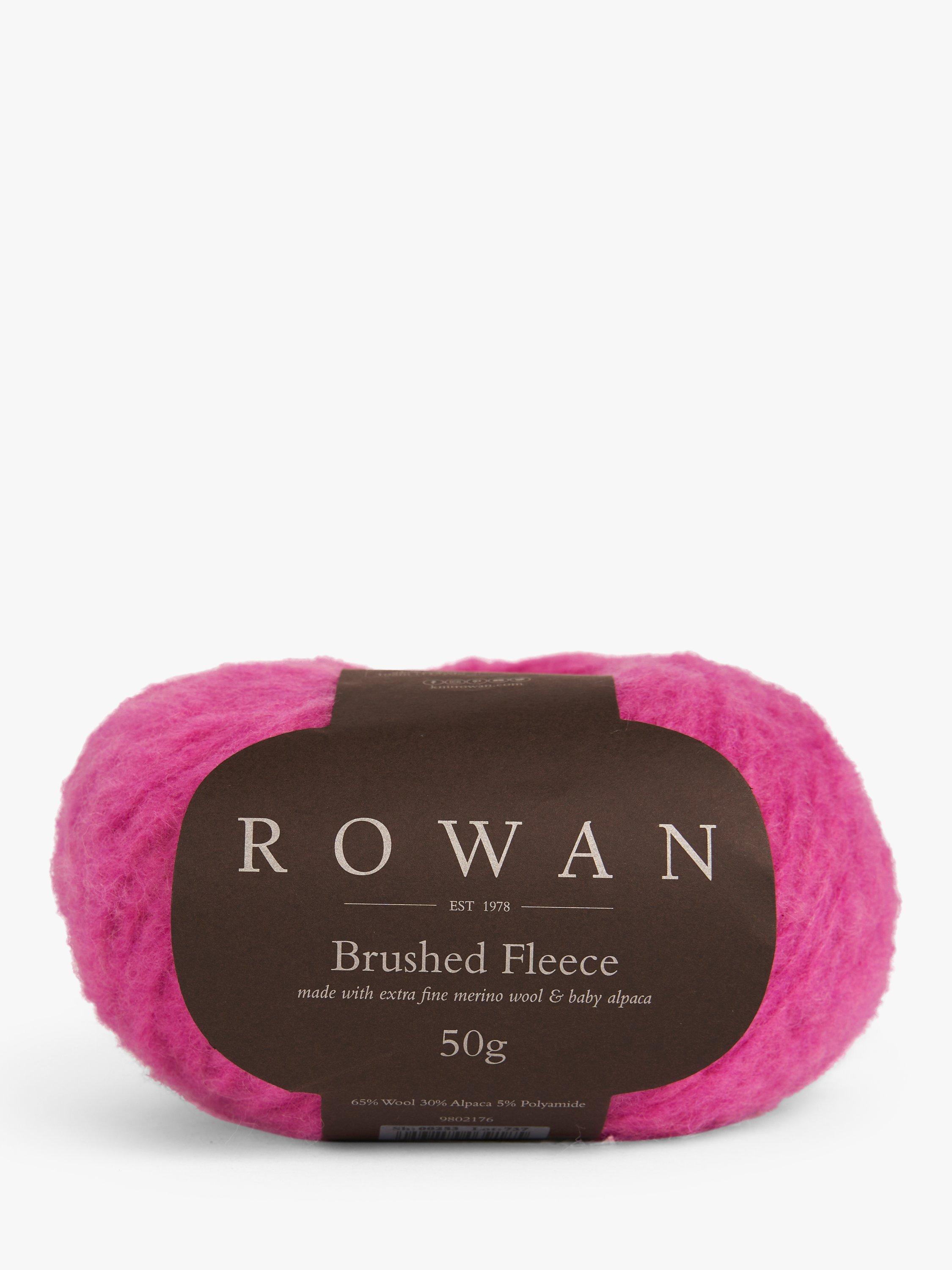 Rowan Brushed Fleece Chunky Yarn, 50g, Coralline