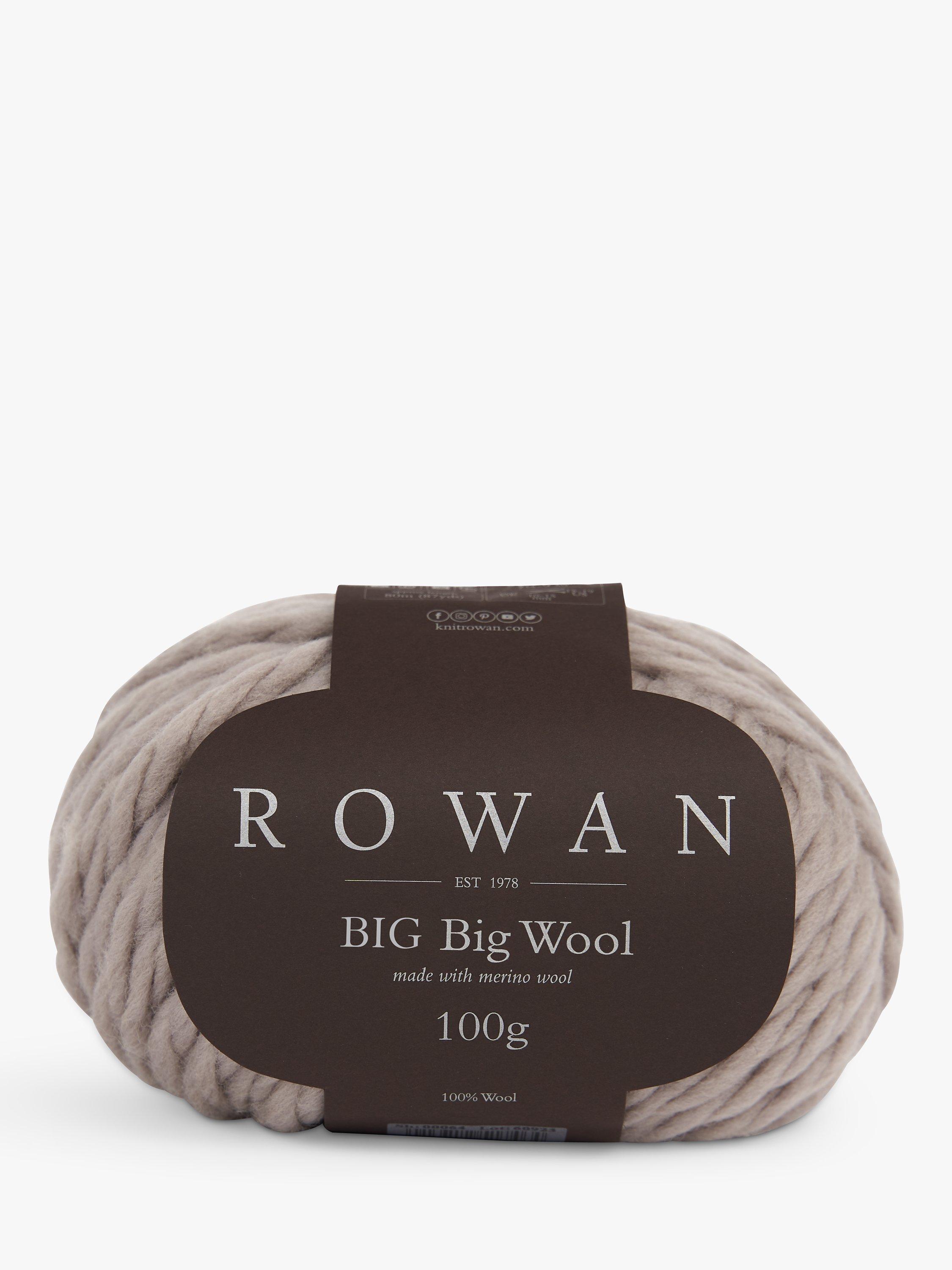 Rowan Big Big Wool Yarn, 100g, Fossil
