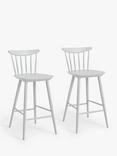 John Lewis Spindle Bar Stool, Set of 2, FSC-Certified (Beech Wood)