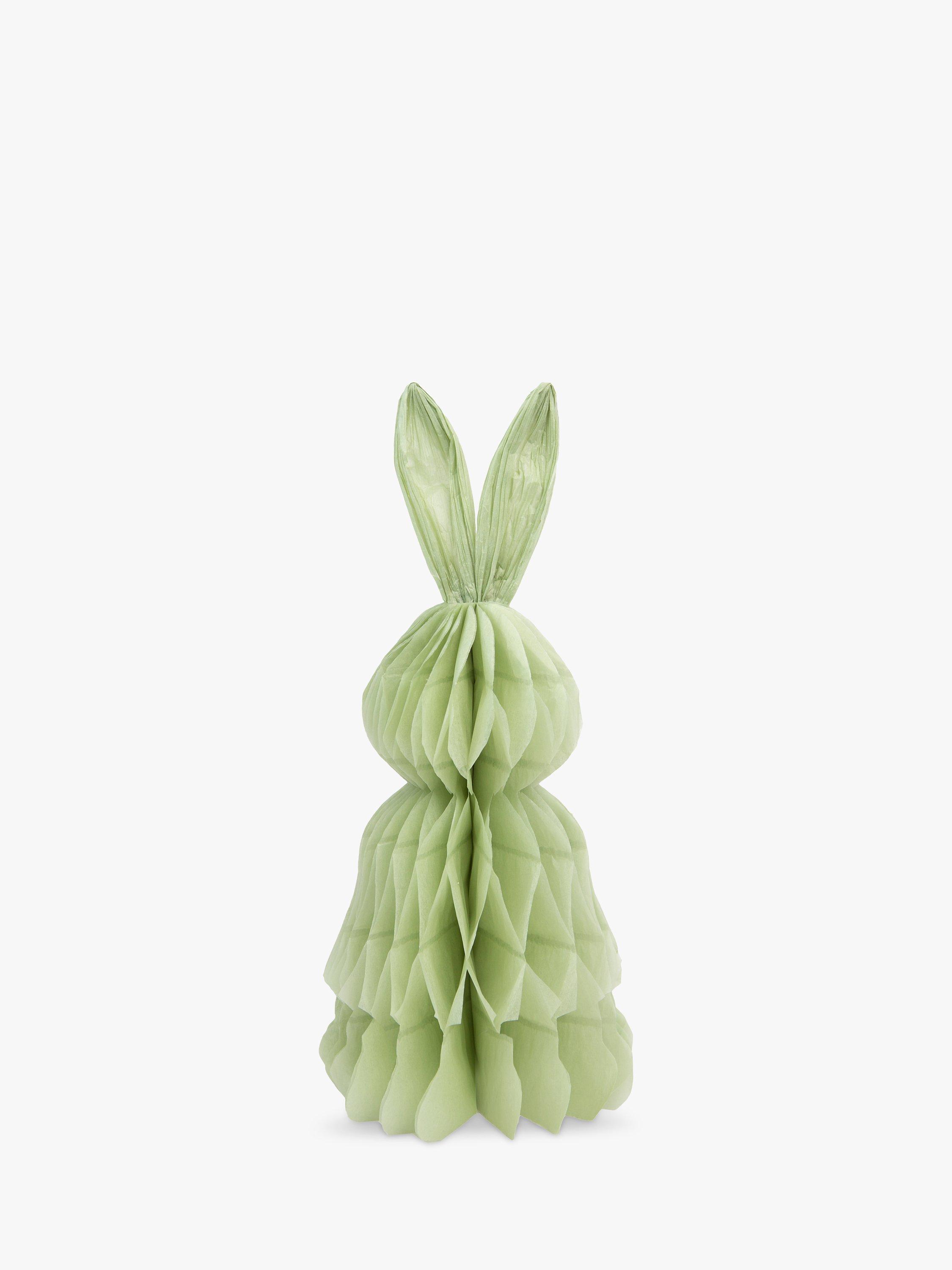 Talking Tables Heavenly Honeycomb Paper Rabbit Decoration, H25cm