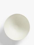 John Lewis Two Tone Stoneware Footed Bowl, 14.3cm, Natural