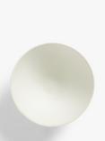 John Lewis Two Tone Stoneware Footed Bowl, 16.8cm, Natural