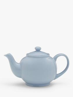 John Lewis ANYDAY Fine China Teapot, 1.1L, Celeste Blue, Blue