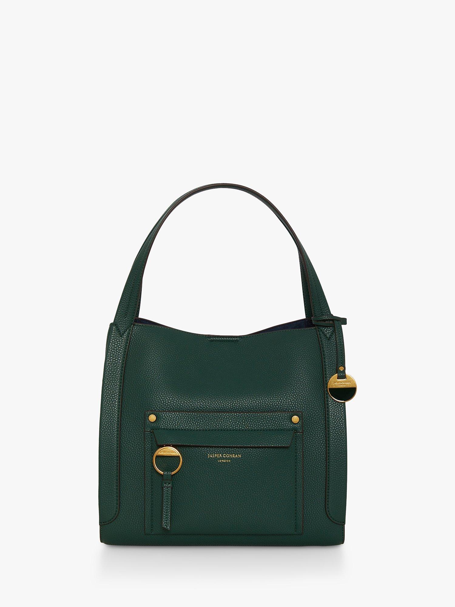 Jasper Conran London Agatha Hobo Bag Green