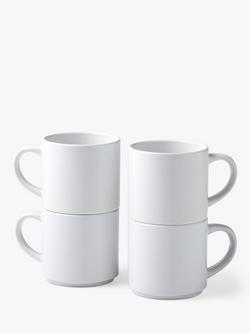 Cricut Mug Press Ceramic Mug Blank, White, 4x 300ml, White
