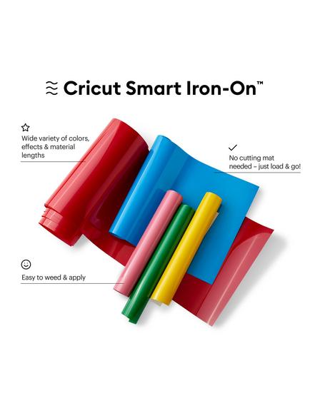 Cricut Explore 3/Cricut Maker 3 Smart Iron-On Heat Transfer Vinyl - view 2, Silver