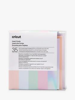 Cricut Insert Cards, Pack of 35, (S40), L12.1 x W12.1cm, Princess