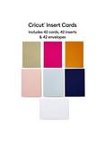 Cricut Insert Cards, Pack of 42, (R10), L12.4 x W8.9cm