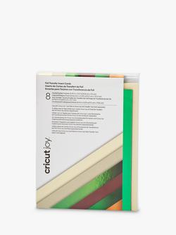 Cricut Joy Foil Transfer Insert Cards, Pack of 8, (A2), L14 x W10.8cm, Cameron