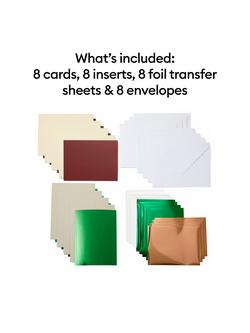 Cricut Joy Foil Transfer Insert Cards, Pack of 8, (A2), L14 x W10.8cm - view 2, Cameron