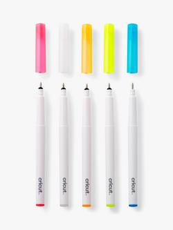 Cricut Maker/Cricut Explore Opaque Gel Pens, Pack of 5, Multi