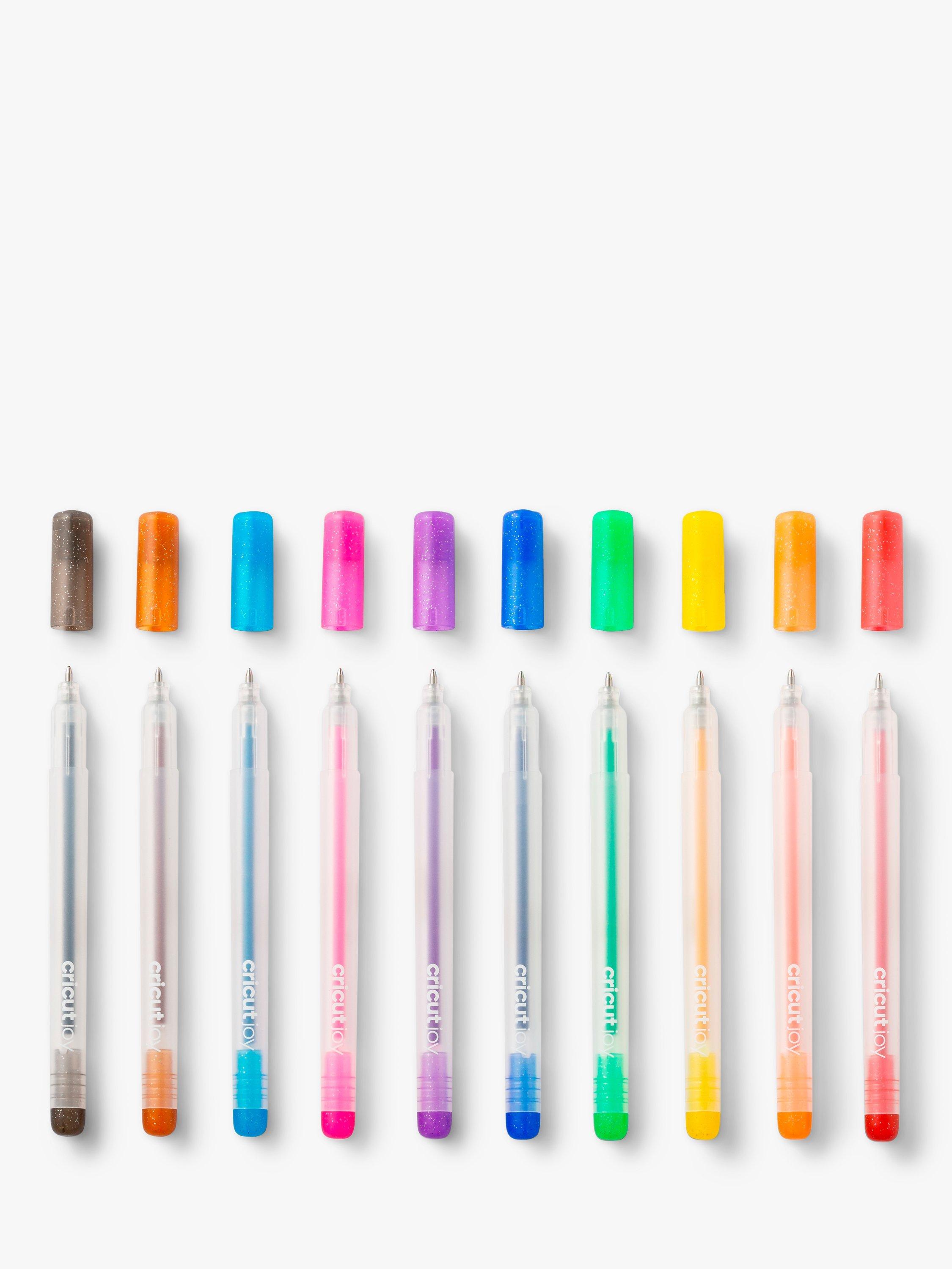 Cricut Joy Glitter Gel Rainbow Pens, Pack of 10