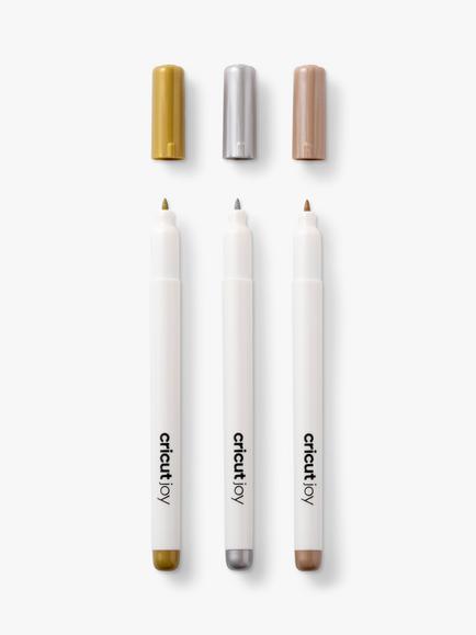 Cricut Joy Metallic Permanent Marker Pens, Pack of 3, Multi