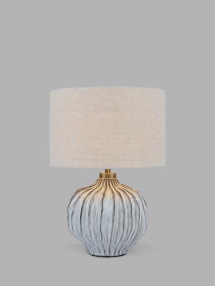 John Lewis Urchin Ceramic Table Lamp, Grey