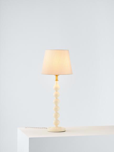 John Lewis Bobbin Table Lamp, Cream