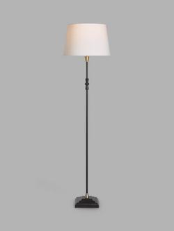 John Lewis Mid-Century Stick Floor Lamp, Black, Black