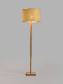 John Lewis Serenity Natural Woven Floor Lamp, Natural