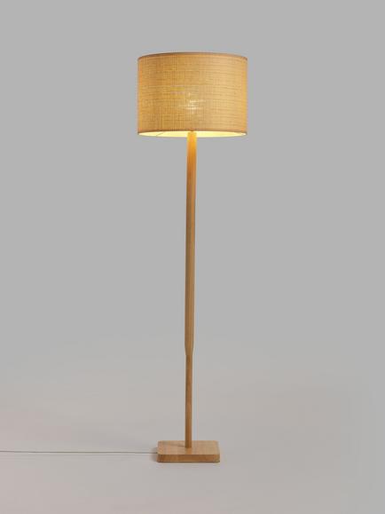 John Lewis Serenity Natural Woven Floor Lamp, Natural